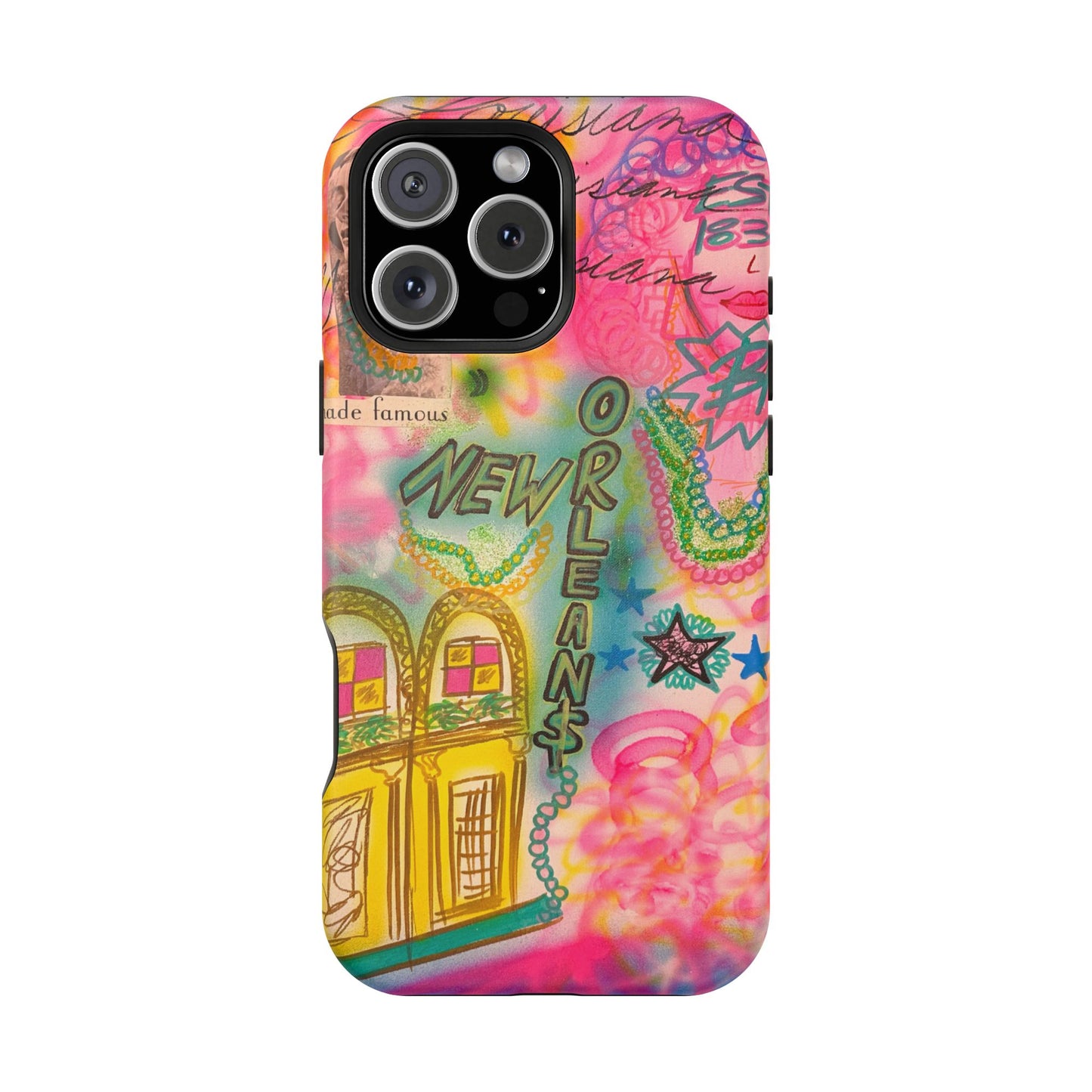 MagSafe "new orleans, la" Airbrush iPhone Hülle