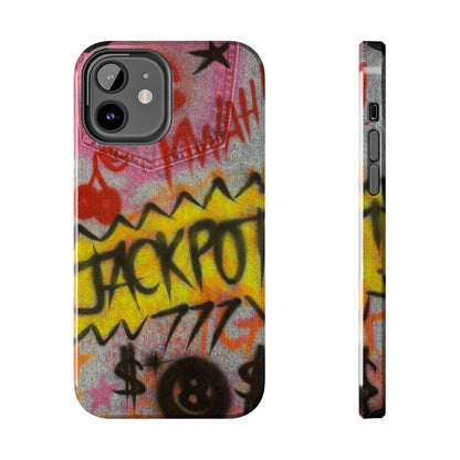 "jackpot!" airbrush iPhone case
