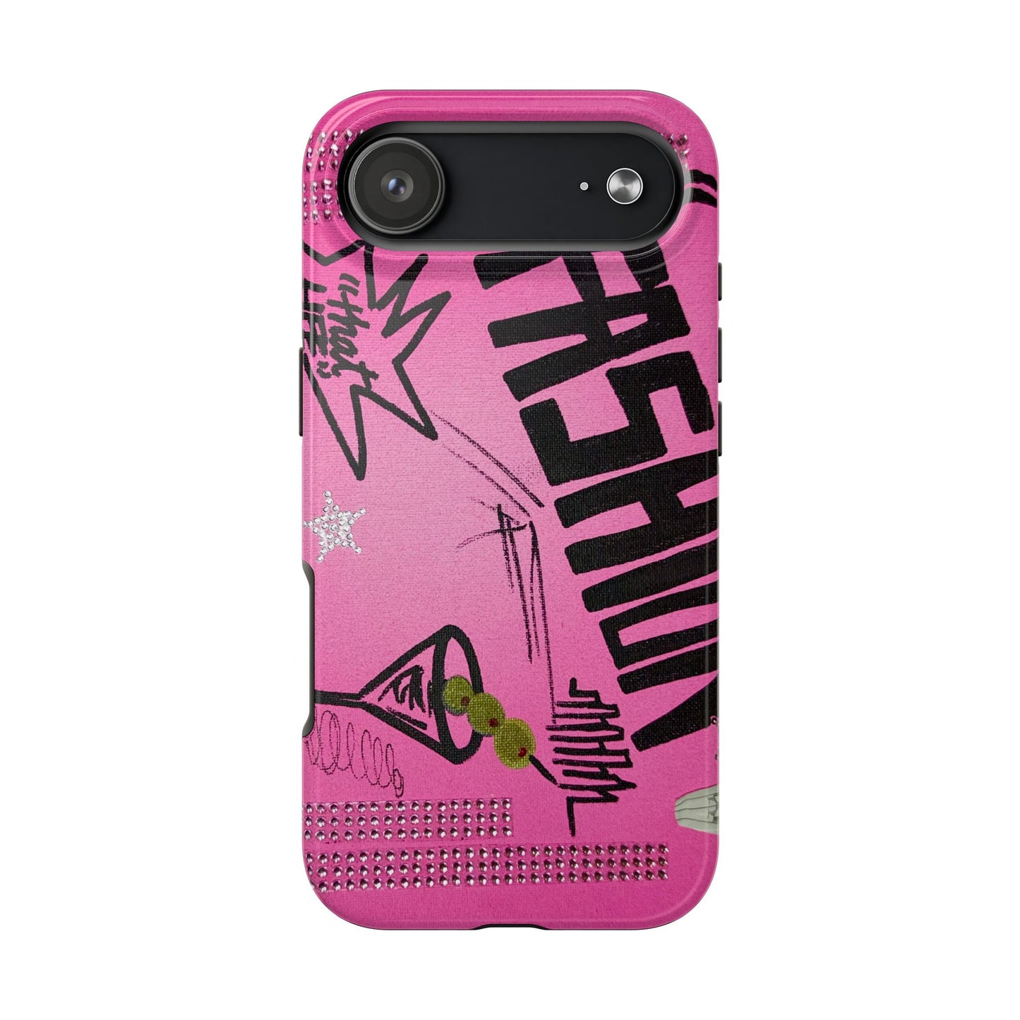"high fashion pt. 2" airbrush iPhone case