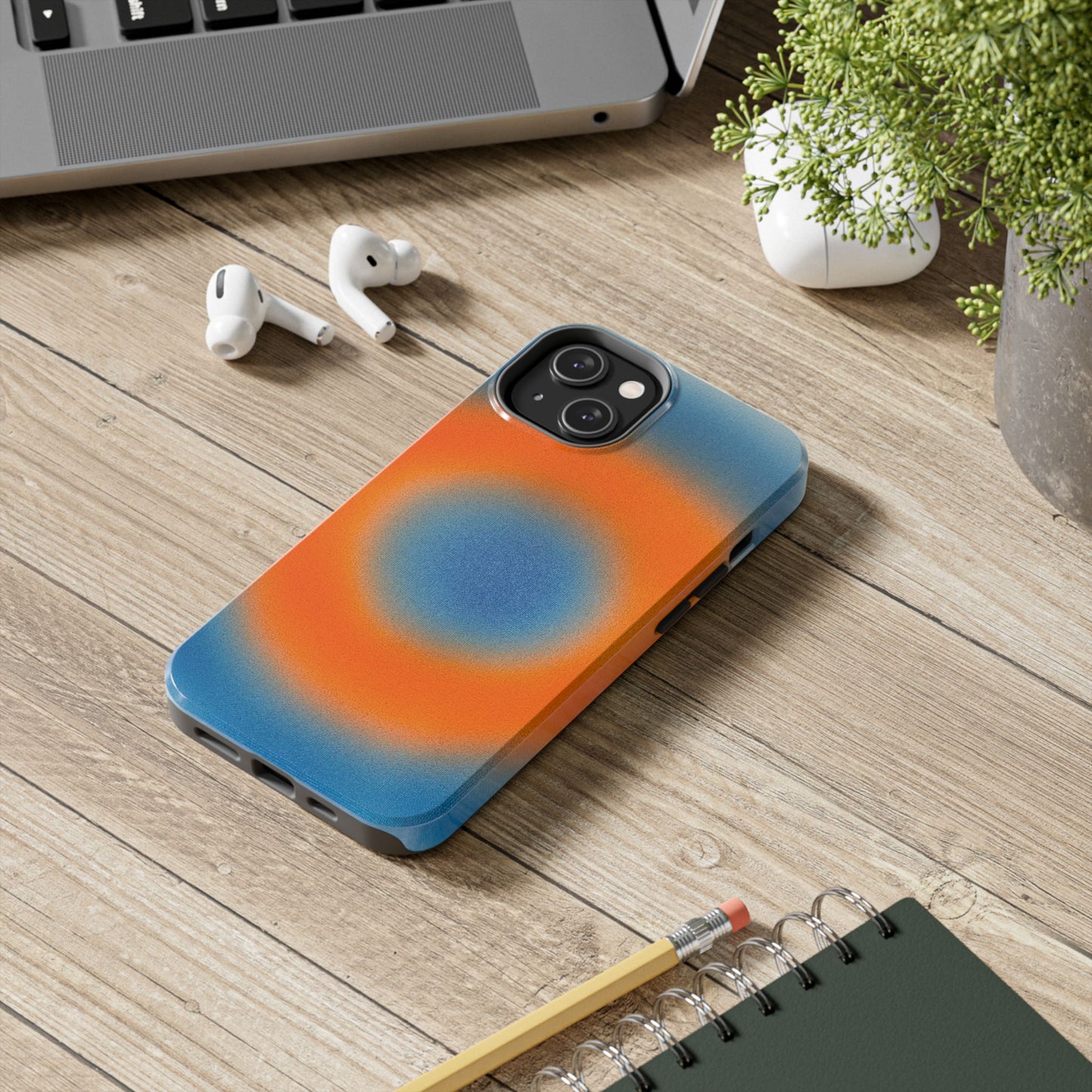 "citrus sky" aura airbrush iPhone case
