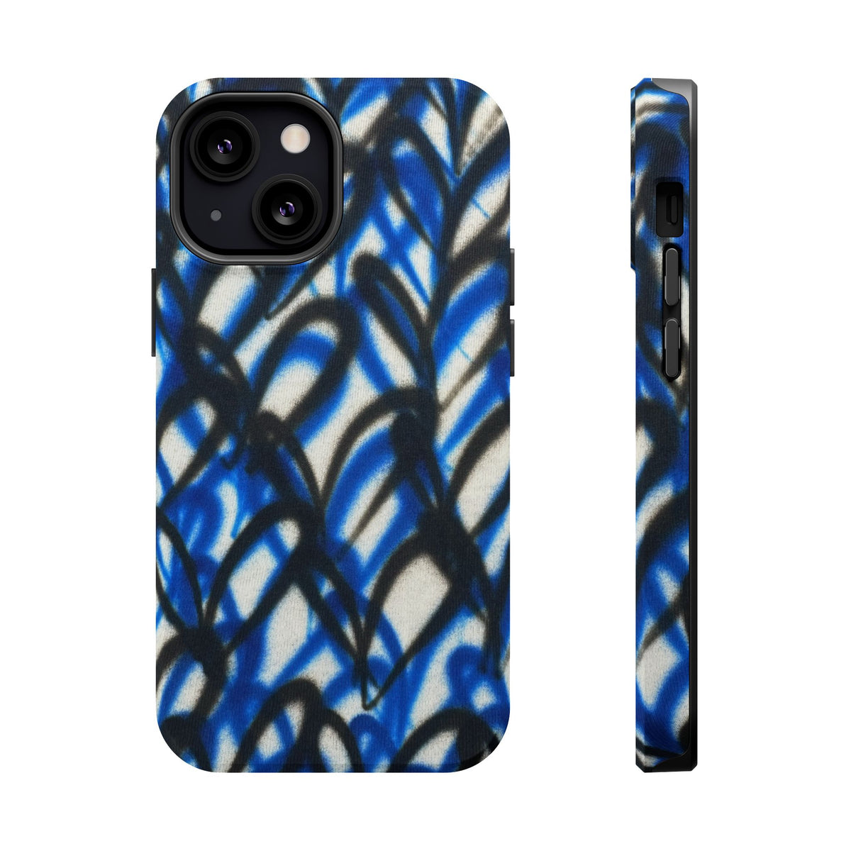 MagSafe "abstract hearts" airbrush iPhone case