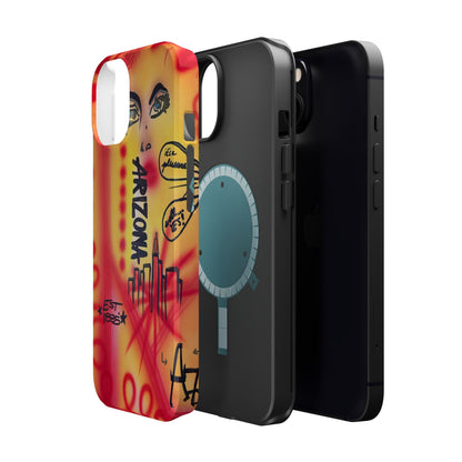 MagSafe "tempe, az" airbrush iPhone case