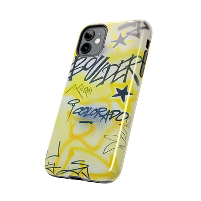"boulder" airbrush iPhone case