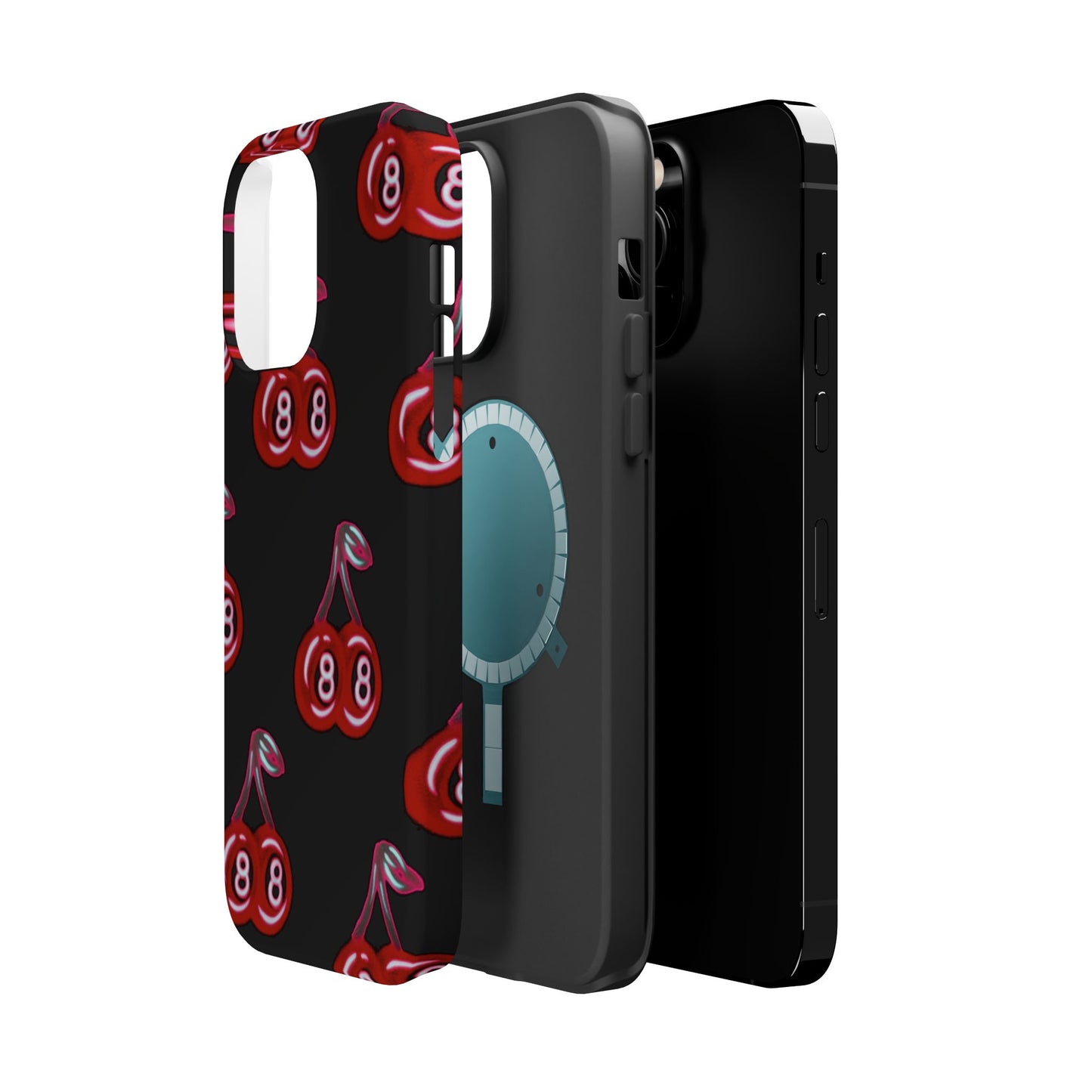 MagSafe „Cami Cherry“ Airbrush iPhone-Hülle