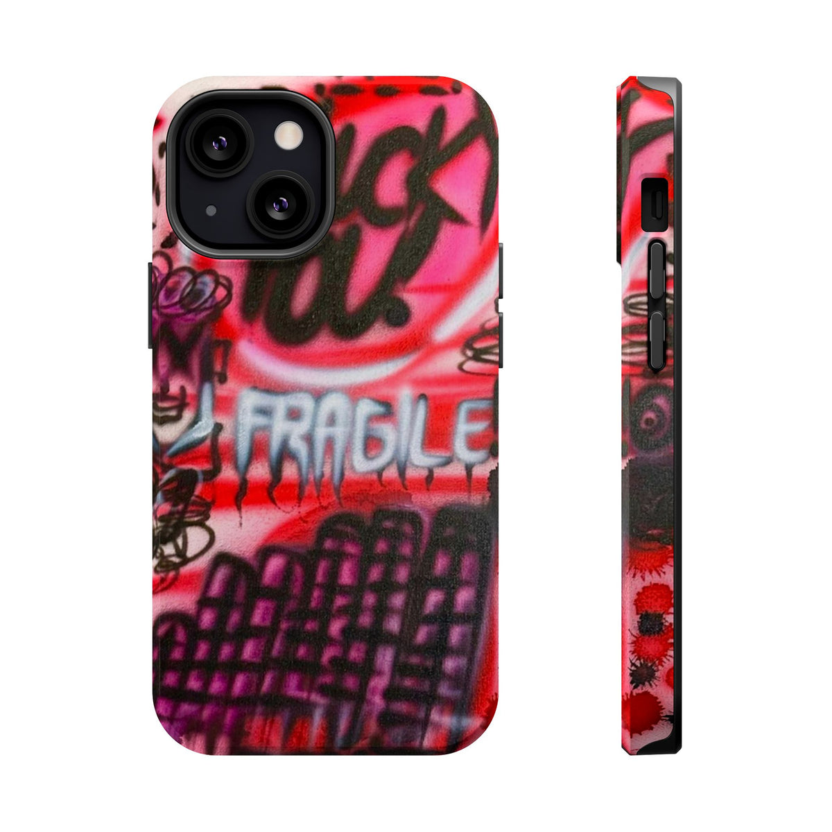MagSafe "lucky you!" airbrush iPhone case