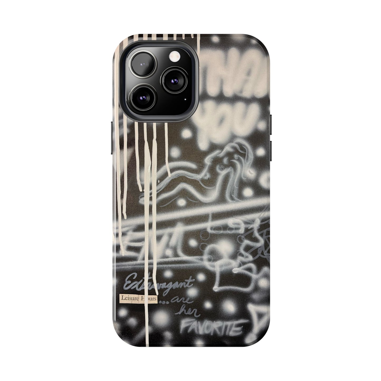 "extravagant leisure" airbrush iPhone case