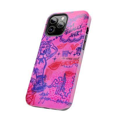 "really "HER!" airbrush iPhone case