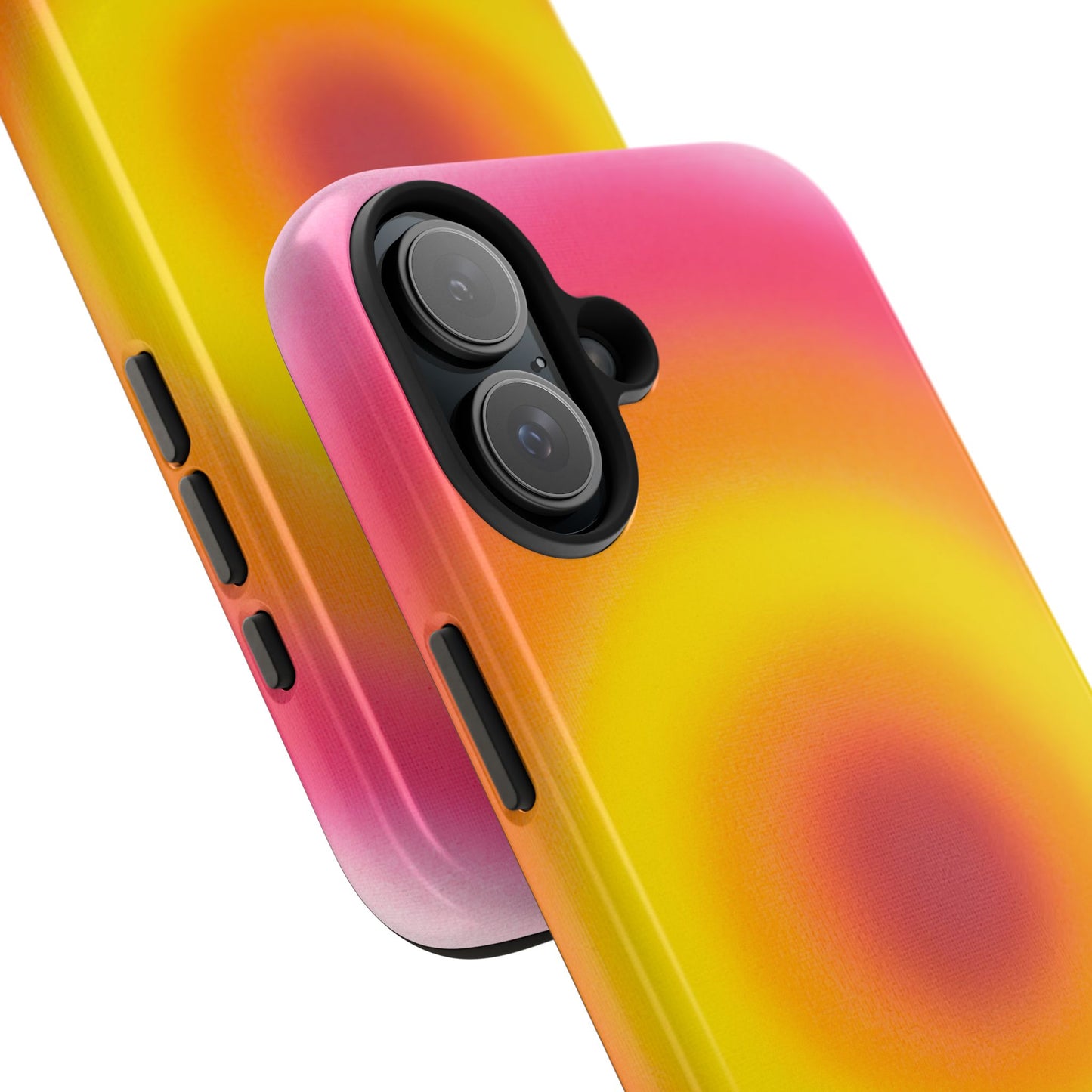 "pink lemonade aura" airbrush iPhone case