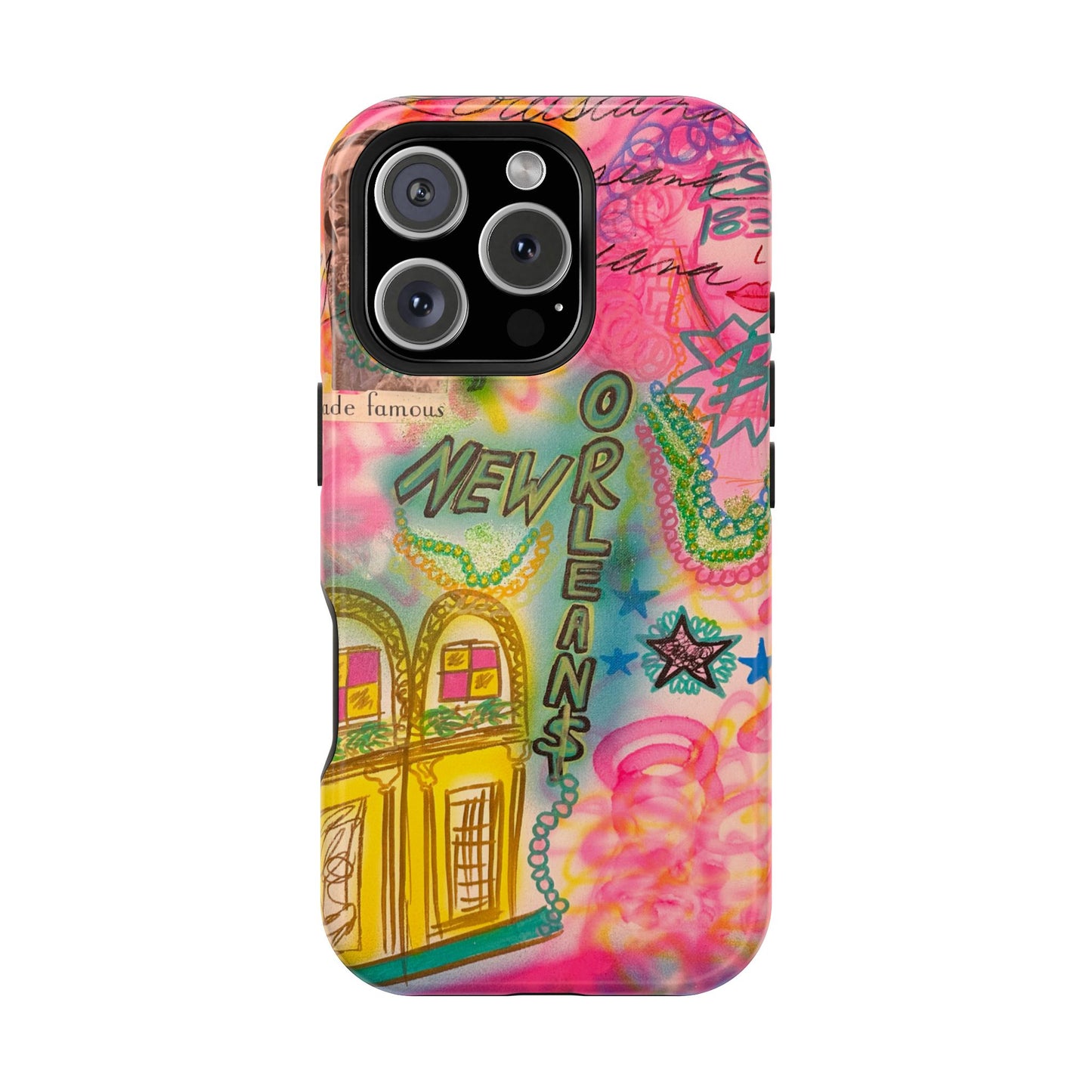 MagSafe "new orleans, la" Airbrush iPhone Hülle