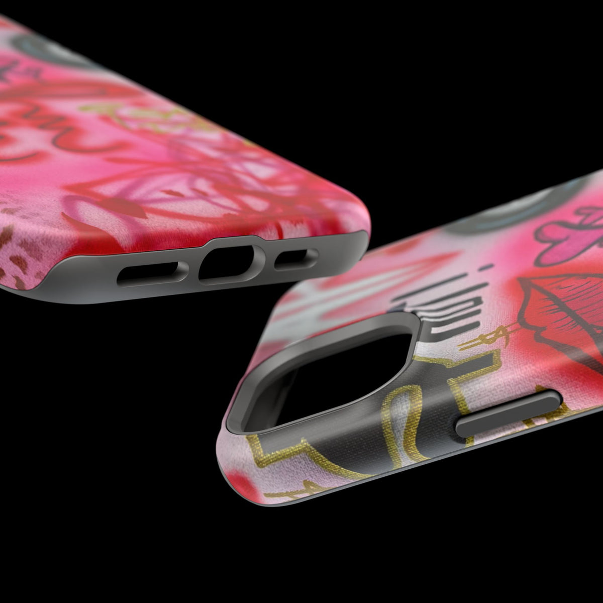 MagSafe "IT girl" airbrush iPhone case