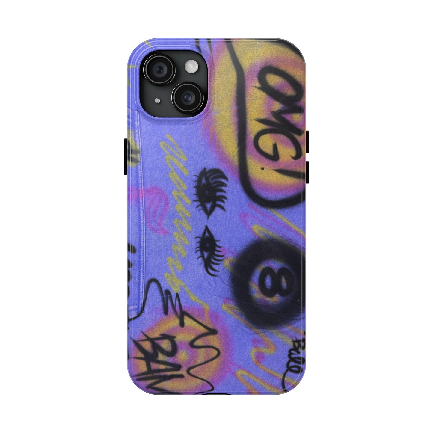 "eye$ on lies" airbrush iPhone case