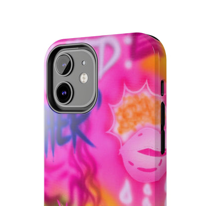 "wanted" airbrush iPhone case