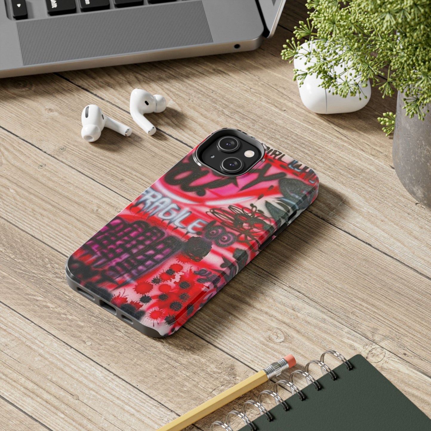 "lucky you!" airbrush iPhone case