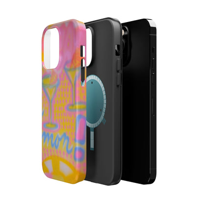 MagSafe "lemontini" airbrush iPhone case