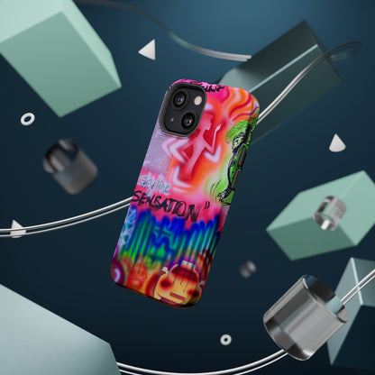 MagSafe "skyline sensation" airbrush iPhone case