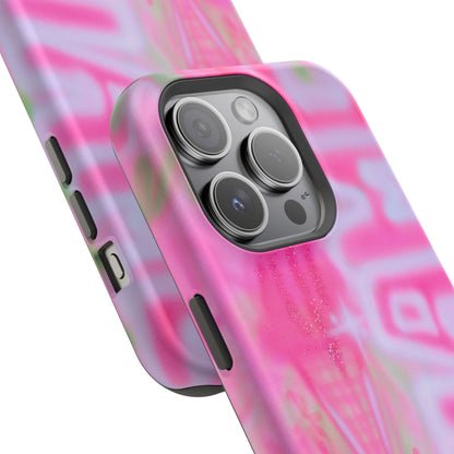 MagSafe "sunset sorbet" airbrush iPhone case