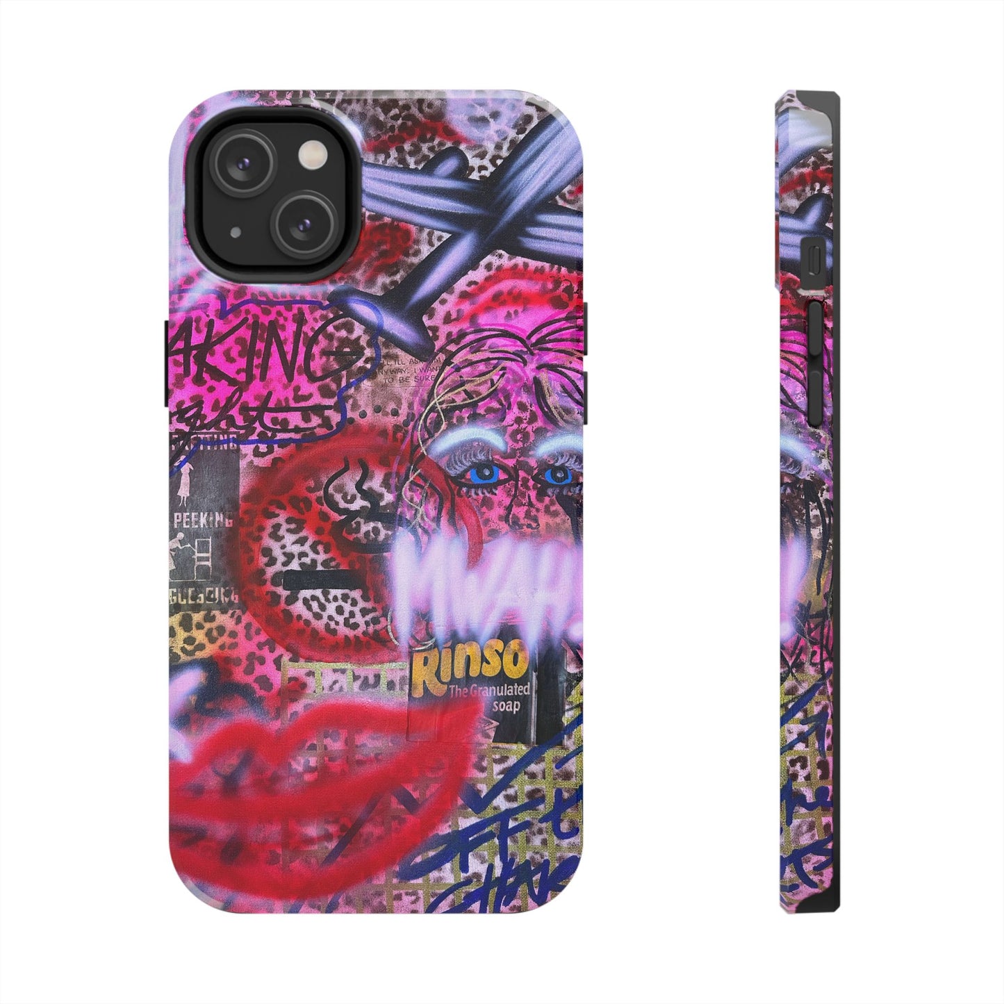 "taking flight" airbrush iPhone case