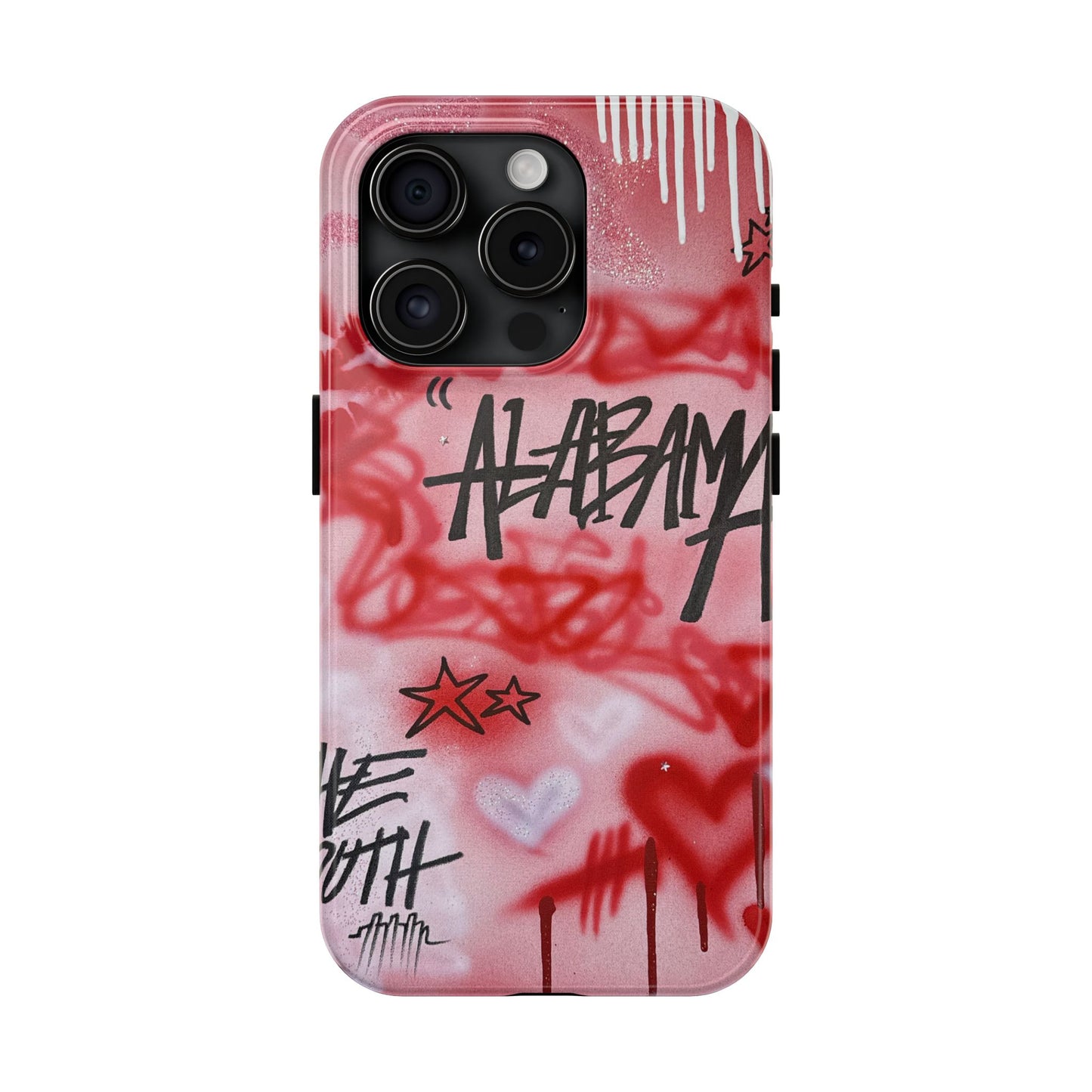 "alabama" airbrush iPhone case