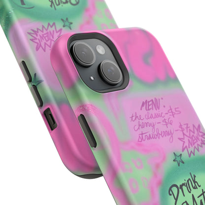 MagSafe "matcha!" airbrush iPhone case