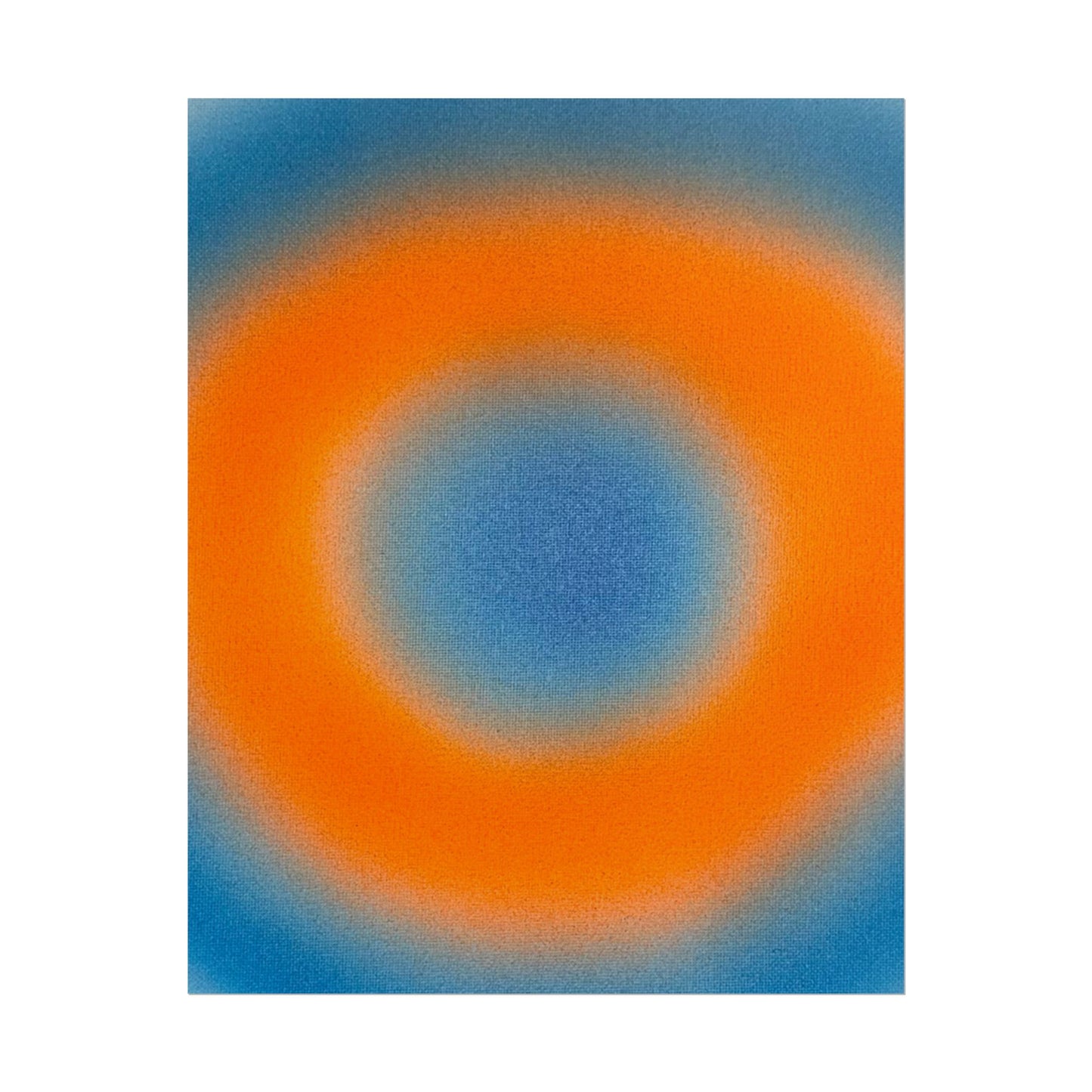 "citrus sky" airbrush rolled print