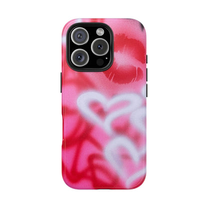 "romantic rush" airbrush iPhone case