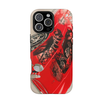 MagSafe "Cobra Phantom" Airbrush iPhone Hülle
