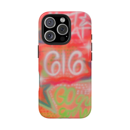 @msualphaphi airbrush iPhone case