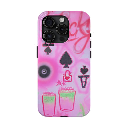 "lucky ace" airbrush iPhone case