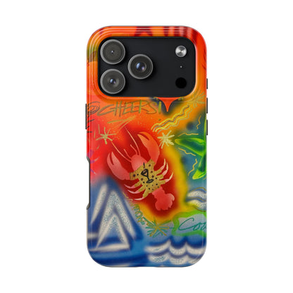 "tipsy lobster" airbrush iPhone case