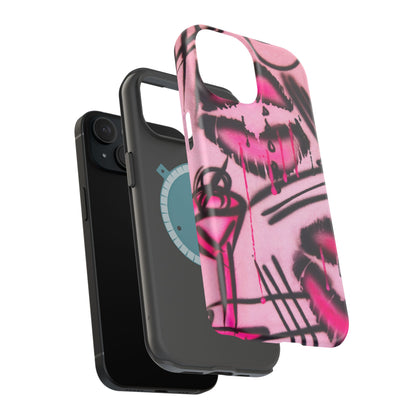 MagSafe "glossy pout" airbrush iPhone case