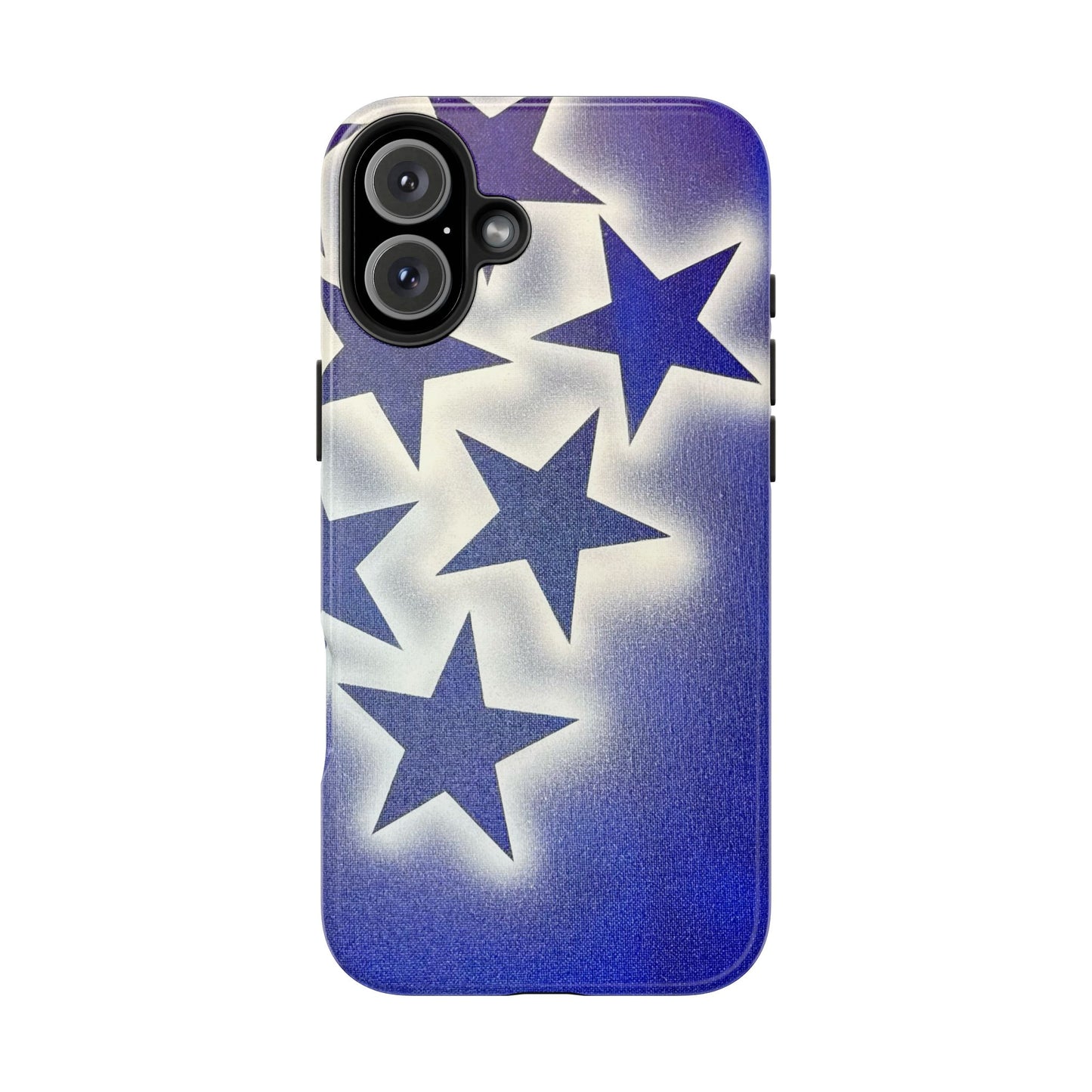 "frosted galaxy" airbrush iPhone case