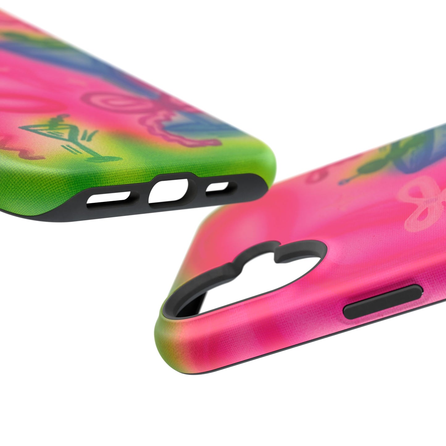 MagSafe „Bow Martini“ Airbrush-iPhone-Hülle