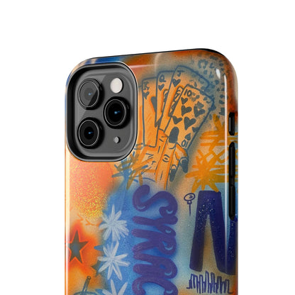 "syracuse" airbrush iPhone case