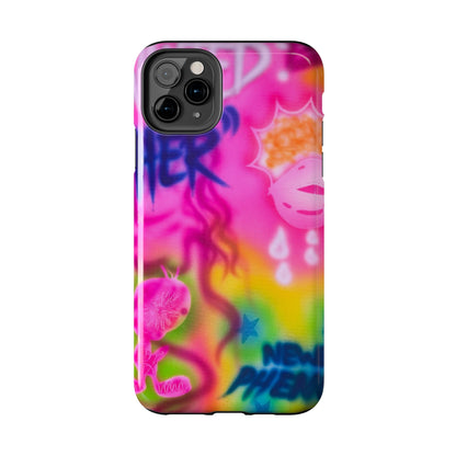 "wanted" airbrush iPhone case