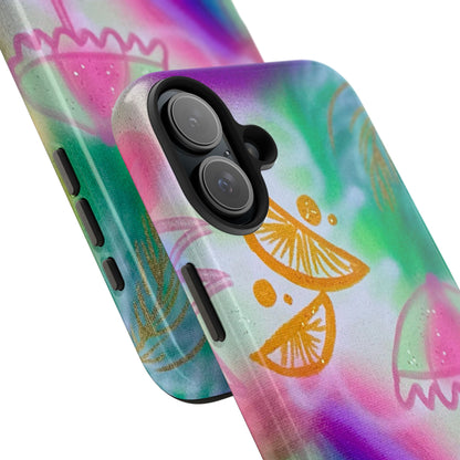 "on the beach" airbrush iPhone case