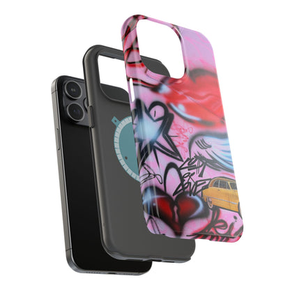 MagSafe "lust or love" airbrush iPhone case