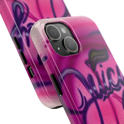 "juicy" airbrush iPhone case