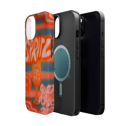 MagSafe "aperol spritz pt. 2" airbrush iPhone case