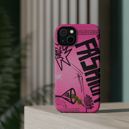 MagSafe "high fashion pt. 2" airbrush iPhone case