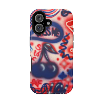 MagSafe „Kiss me“ Airbrush iPhone-Hülle
