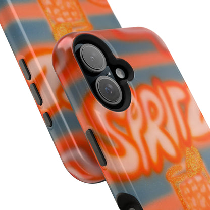 MagSafe "aperol spritz pt. 2" airbrush iPhone case