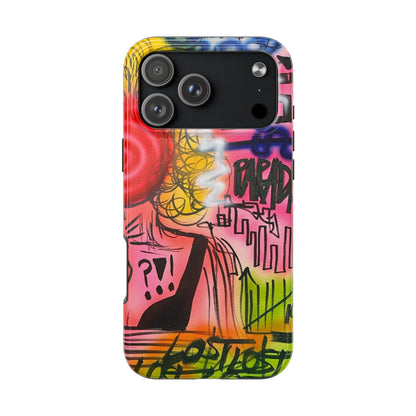 "lost in paradise" airbrush iPhone case
