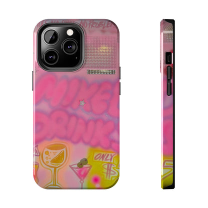 "mixed drinks" airbrush iPhone case