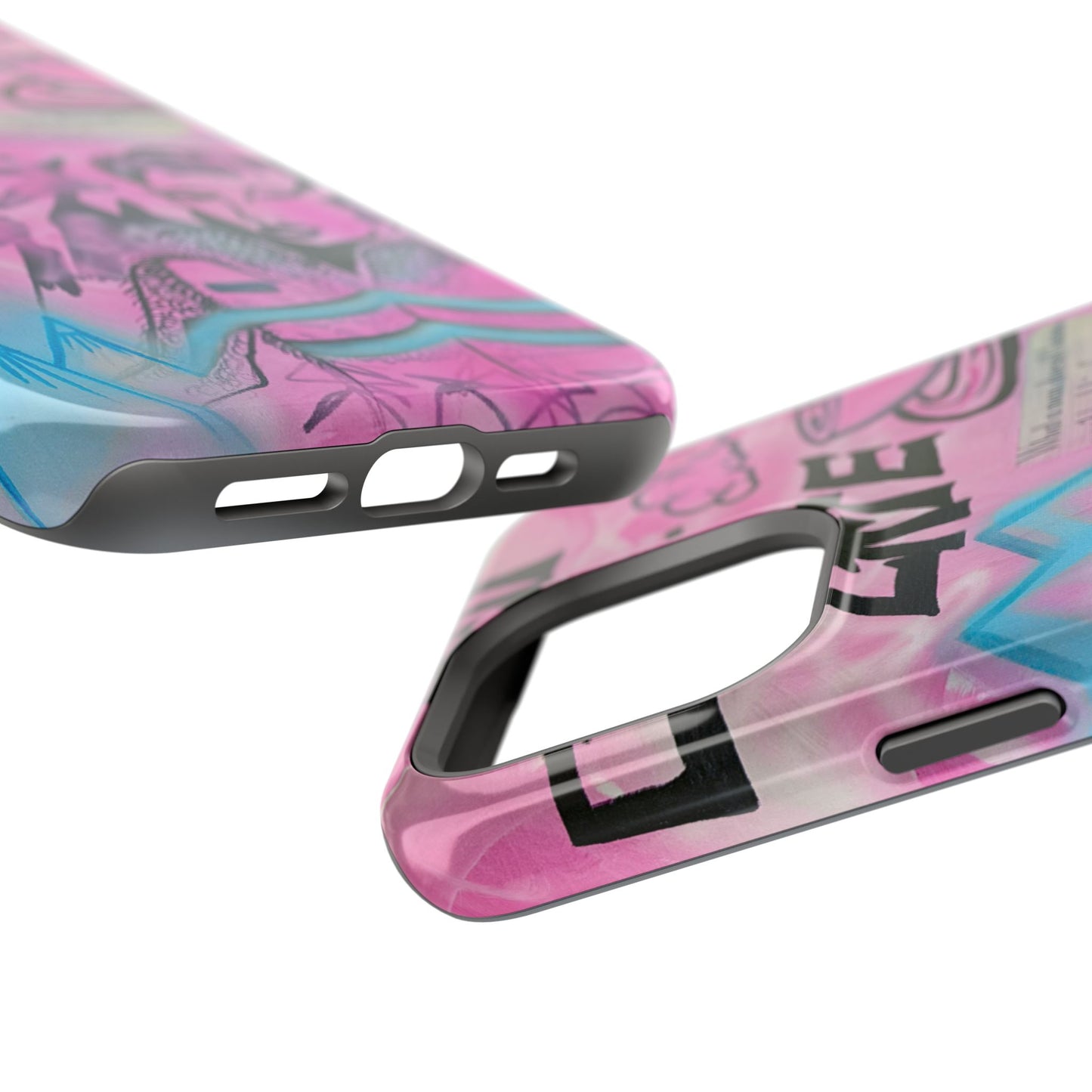 MagSafe "avant le ski" airbrush iPhone case