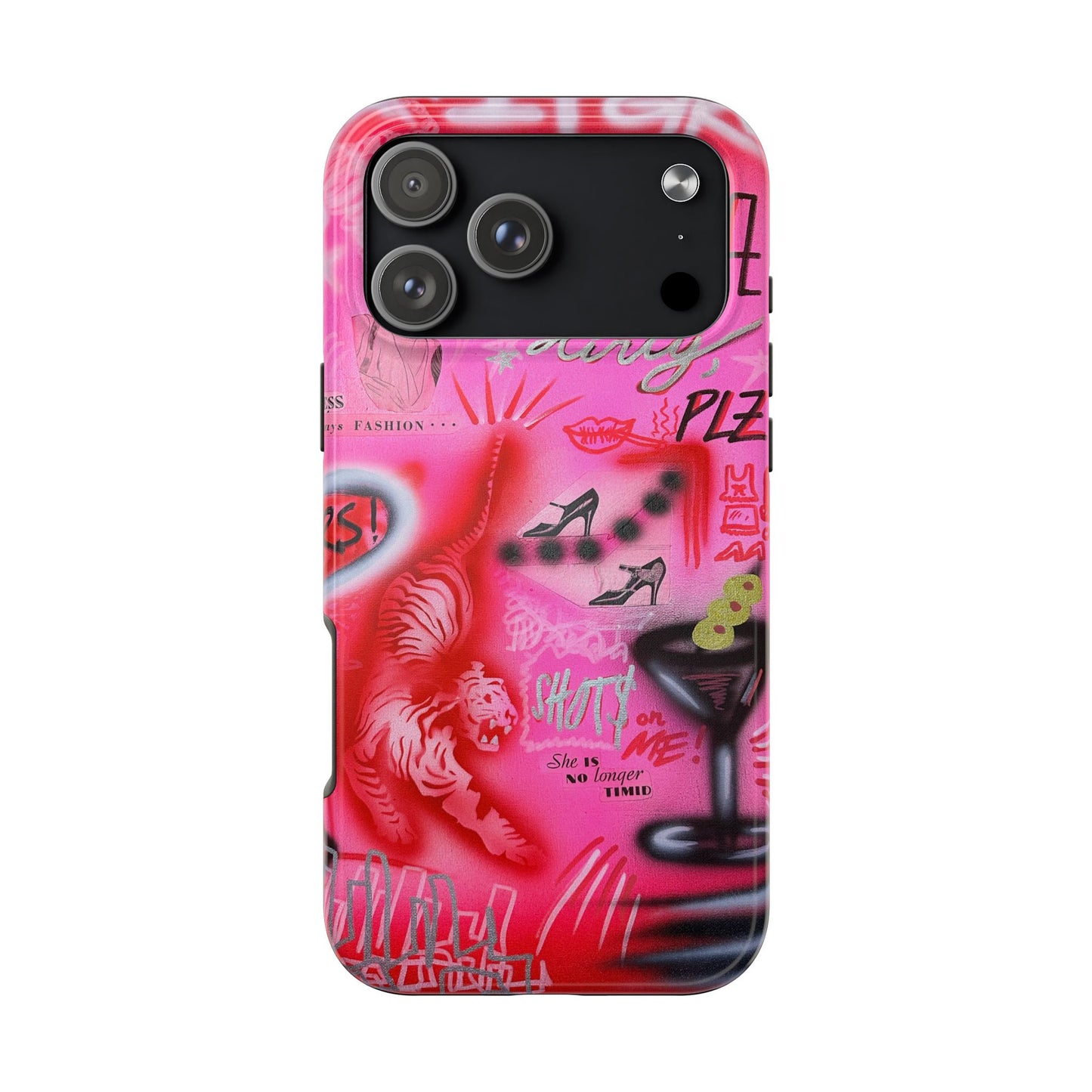 "extra dirty, plz!" airbrush iPhone case