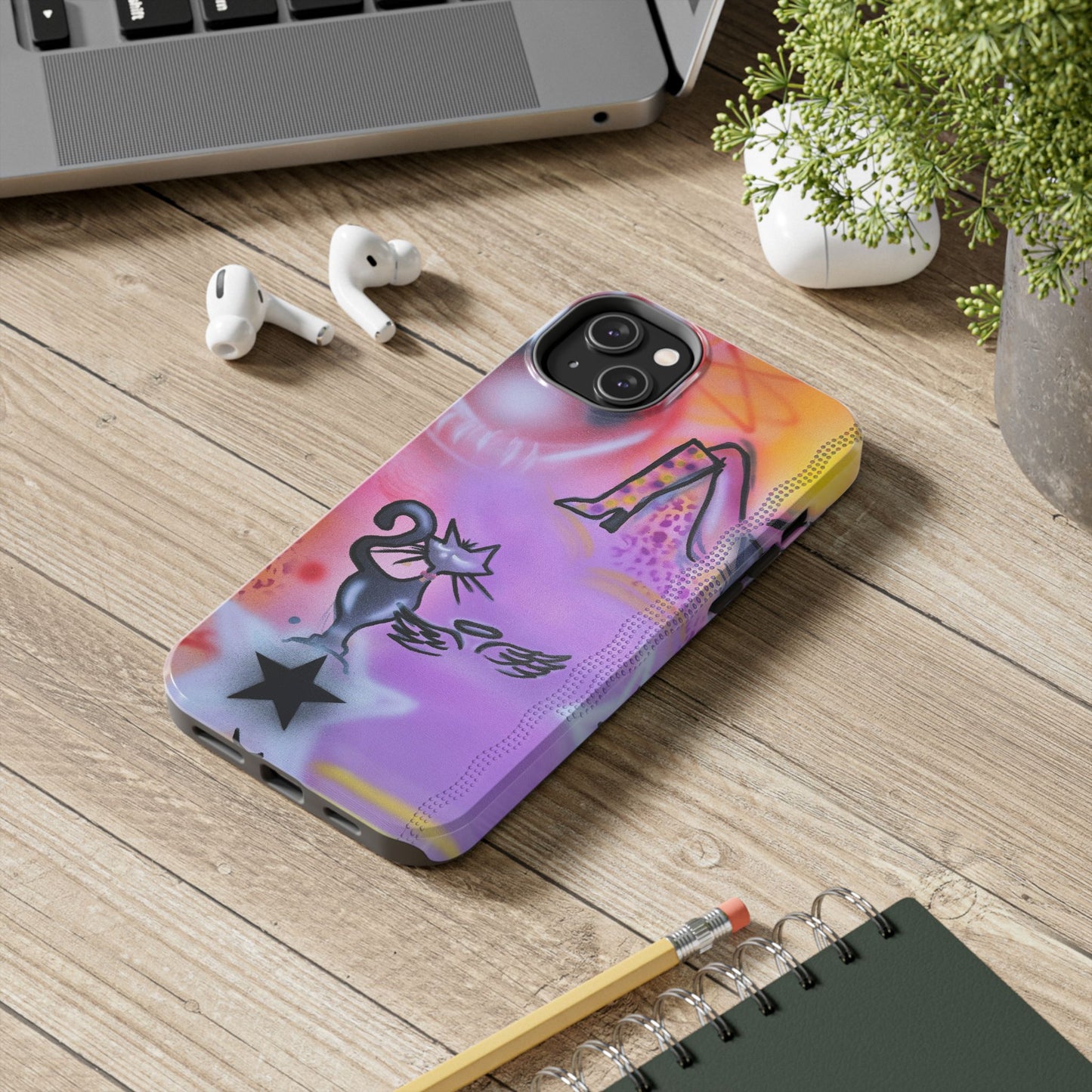 x maya cain airbrush iPhone case