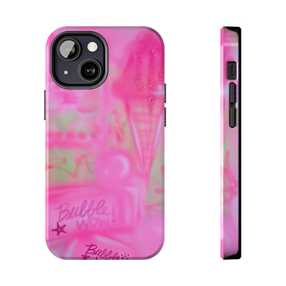 "miami matcha" airbrush iPhone case