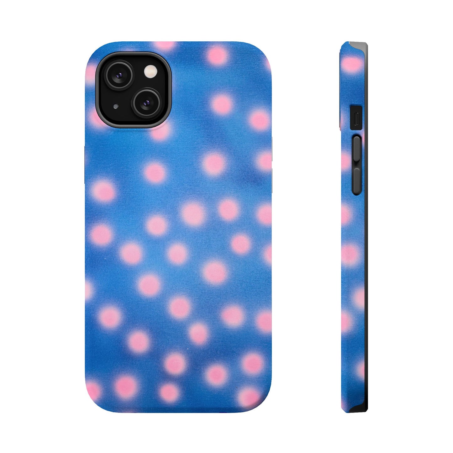 MagSafe „Zuckerwatte-Sorbet-Tupfen“ Airbrush iPhone-Hülle