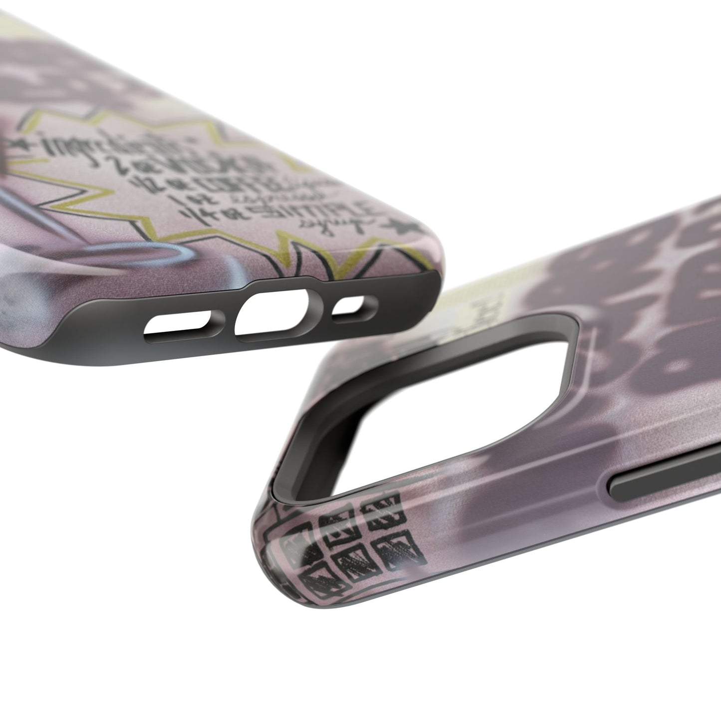 MagSafe "espresso martini" airbrush iPhone case