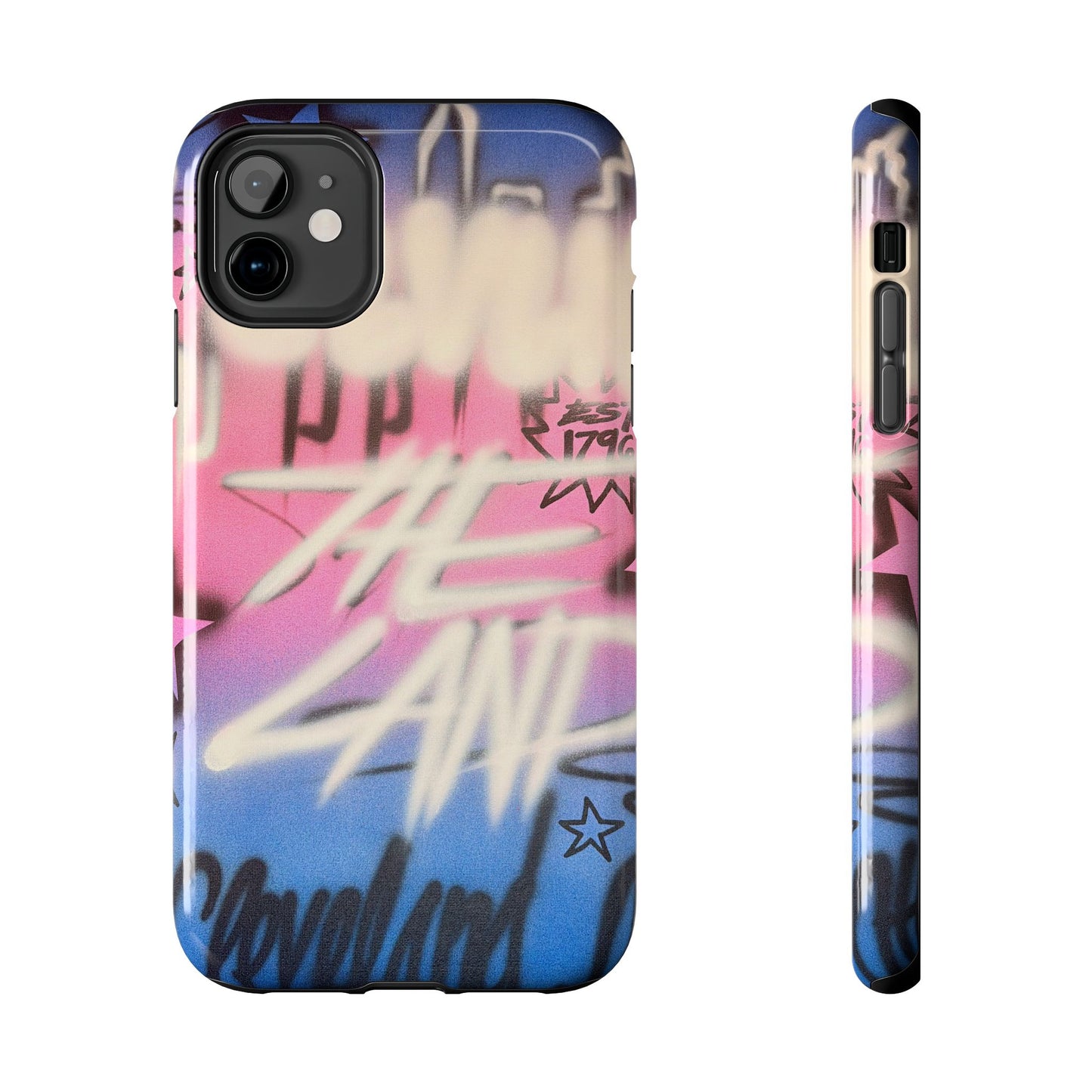 "cleveland" airbrush iPhone case
